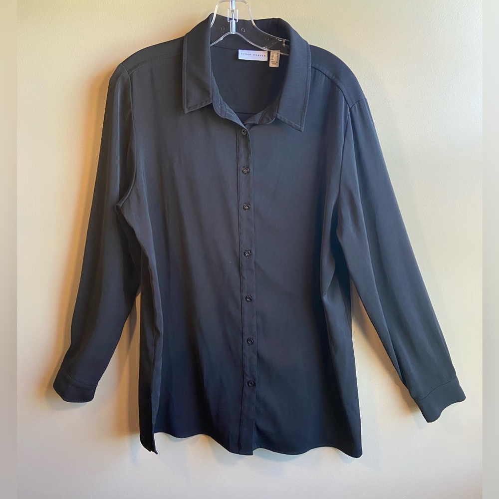 Susan Graver Button Down